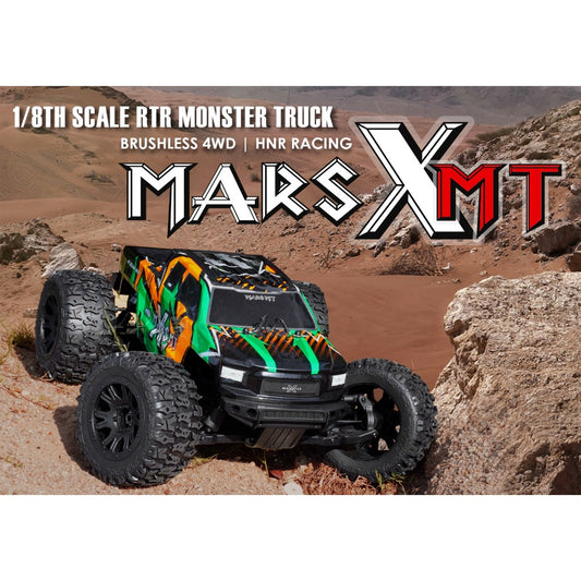 HNR H9902 1/8 4wd Brushless X-MARS MT Rc Car RTR