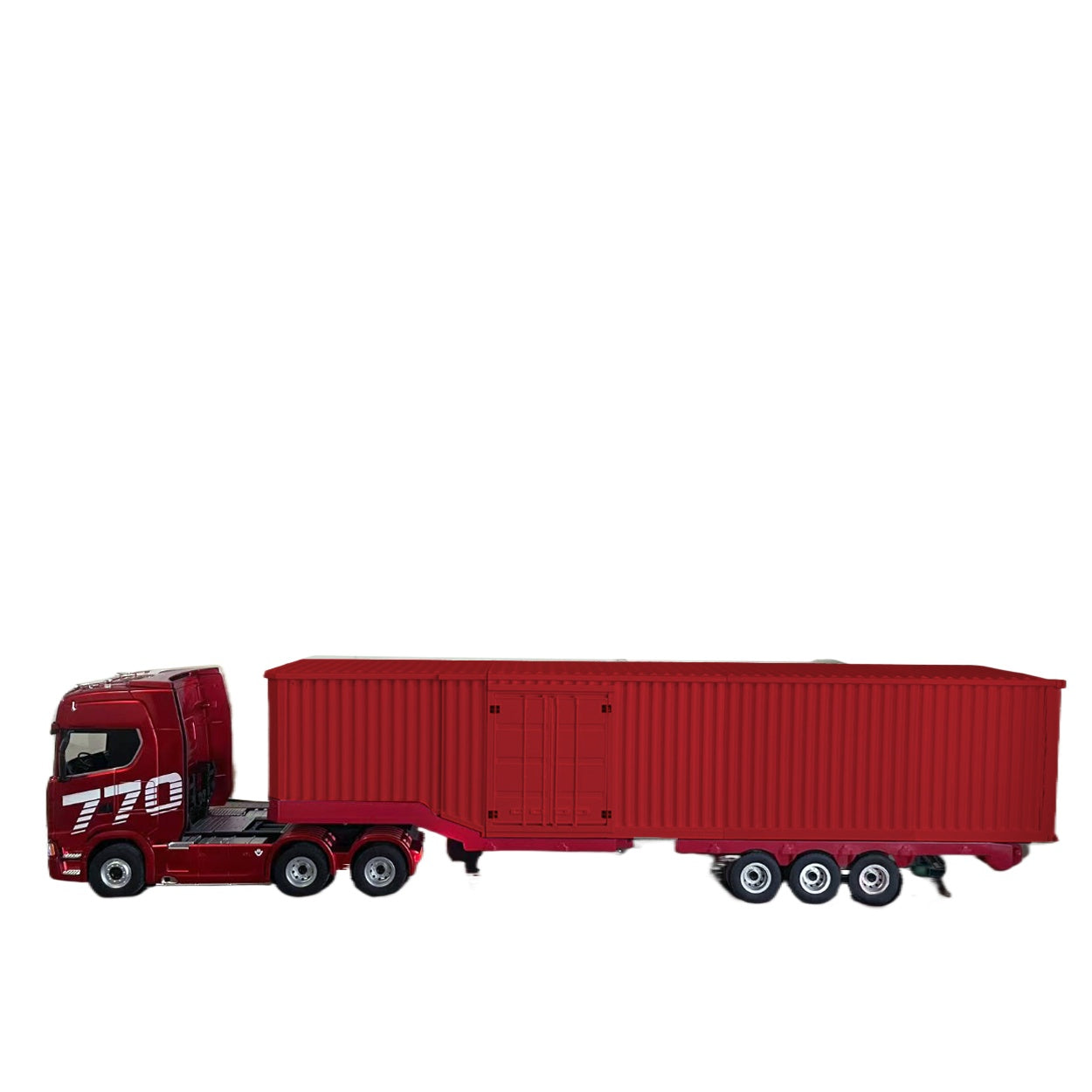 Huina 501D Scania 770S 1/14 Rc Tractor 3D Printing Plastic Container 78CM Length