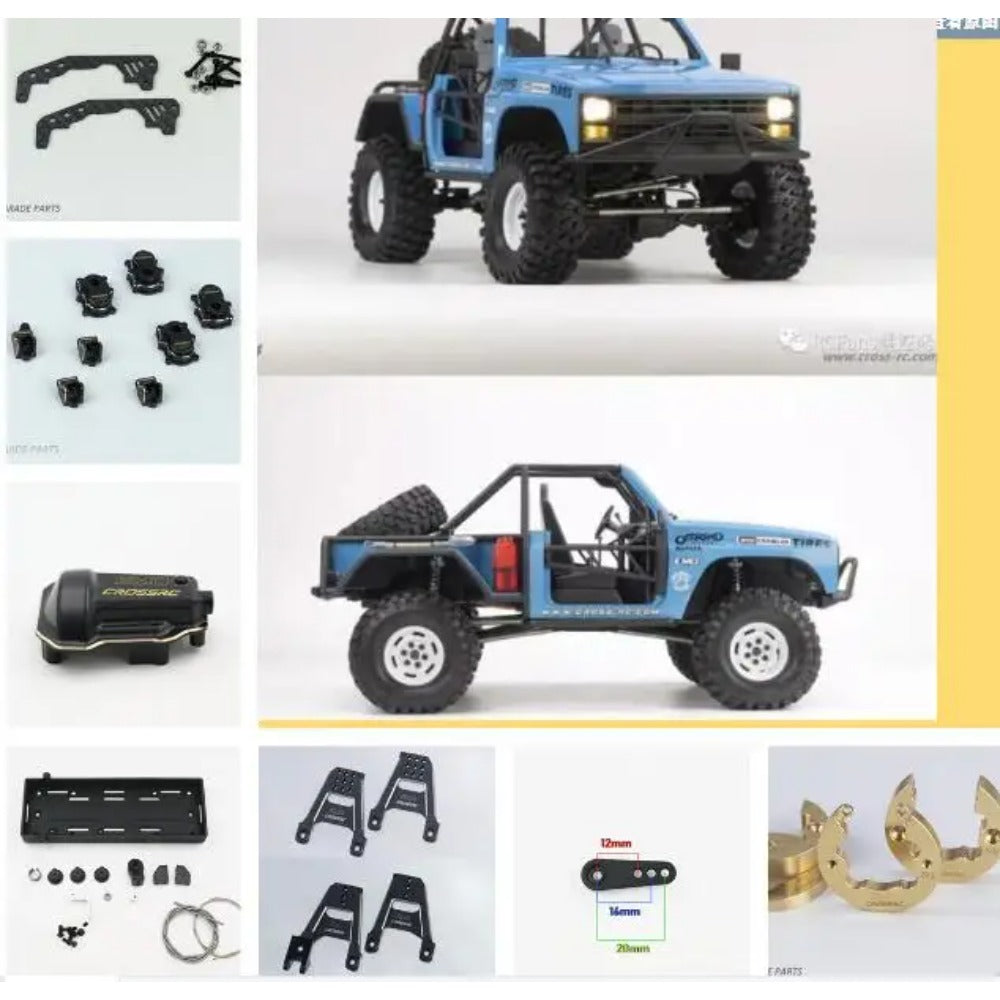 1/10 CROSS RC CROSSRC At4v Jt4 Rc Car Metal OP Part – RCOPWORLD