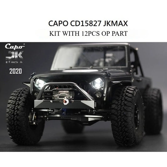 CAPO JKMAX CD15827 2020 1/8 RC CAR KIT with 12pcs OP Part