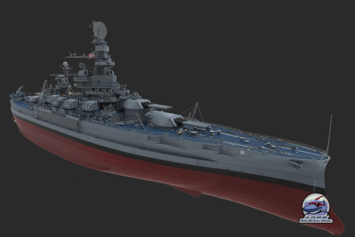 CY MODEL CY103PRO 1/350 USS BB-38 Pennsylvania Professional Version w/soldier Battleship MODEL KIT