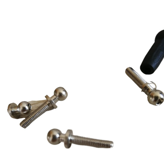 4.85 Extended Ball Head Screw 8 10 12mm for Sakura MST Yokomo 1/10 Rc Drift Car 10pcs