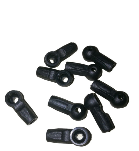 4.8 Ball Head Rubber Cap for 1/10 Tamiya YOKOMO YD2 Sakura CS MST Rc Drift Car 10pcs