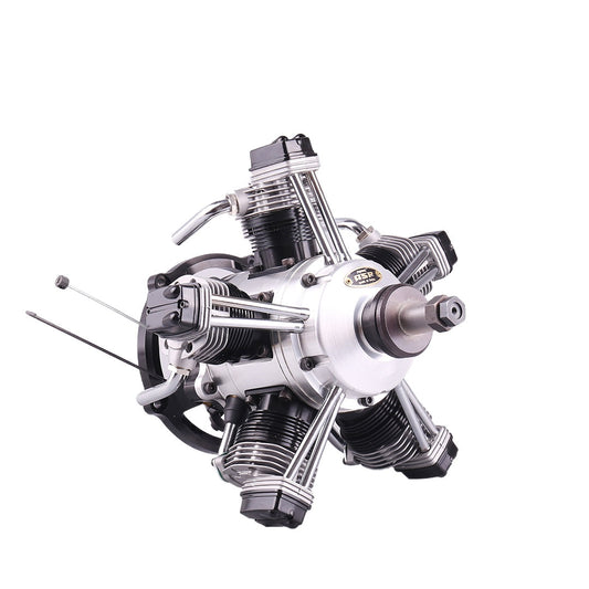 ASP FS400AR Five-cylinder Methanol Engine 65cc for Rc Fixed-wing Aircraft