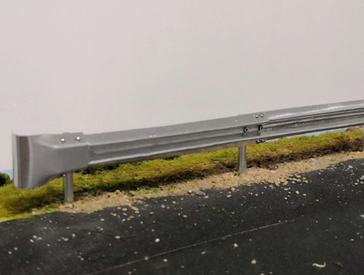 1/24 Aluminum Alloy  Miniature Guardrail for 1/24 Rc Drift Car 10PCS