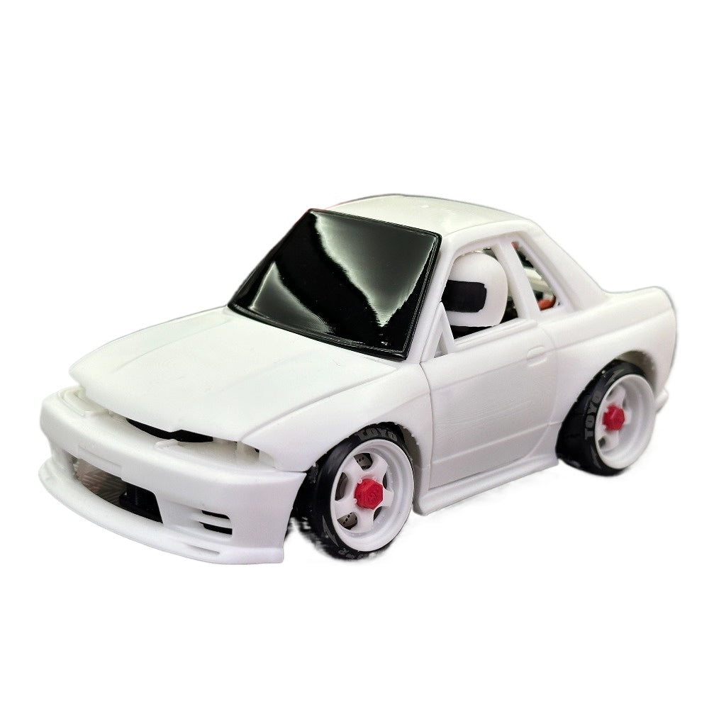 MUSHU TG TT 1/24 Rc Drift Car 3D PRINT WHITE Shell Wheelbase 70-73MM