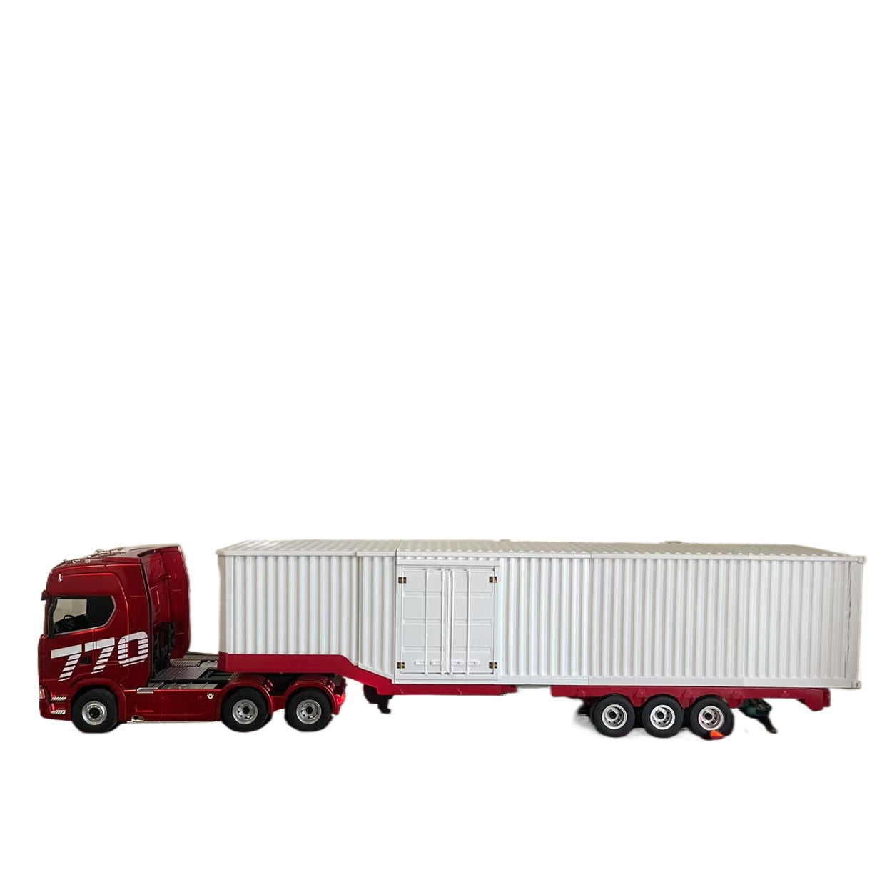 Huina 501D Scania 770S 1/14 Rc Tractor 3D Printing Plastic Container 78CM Length