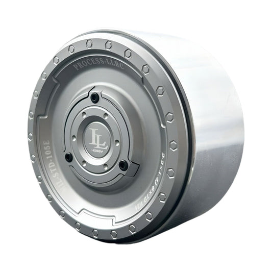 LLRC Heavy Duty CNC 2.2inch metal Wheels for 1/10 TRX4 Yikong KM Tank300 CROSSRC Rc Car