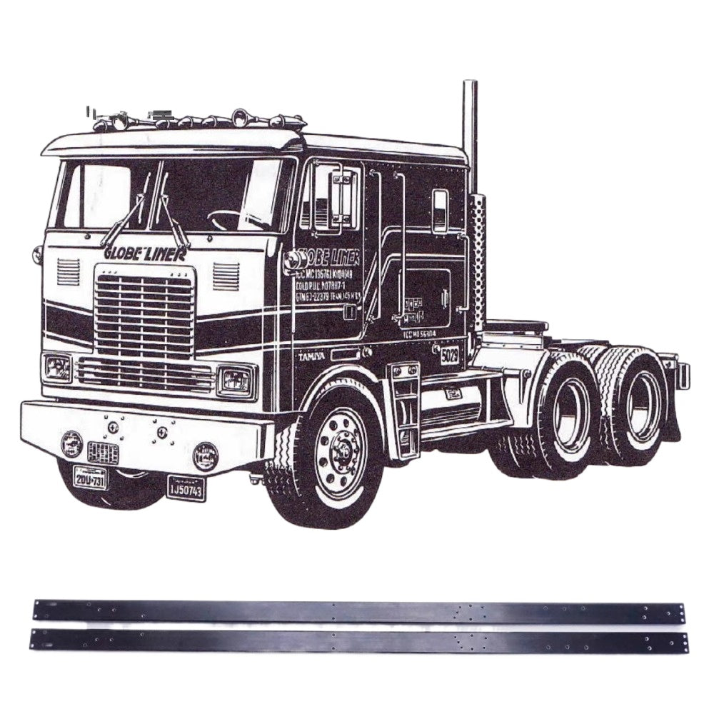Tamiya 1/14 Globe Liner rc tractor 56304 extension girder