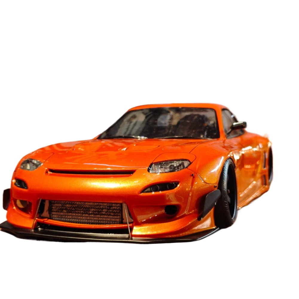 88Drift Rx7 FD3S Pandem 1/10 C Drift Car Transparent Shell Wheelbase 258mm
