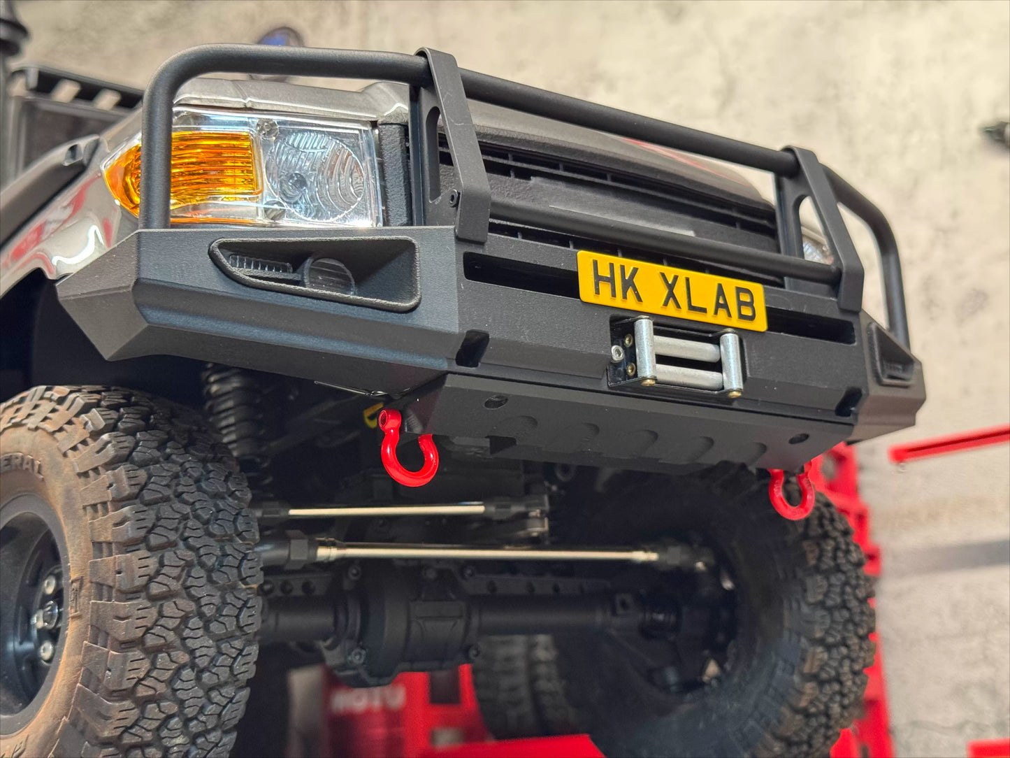 RGT EX86160 LC79 Commander 1/10 RC CAR Aluminum Alloy Front Bar