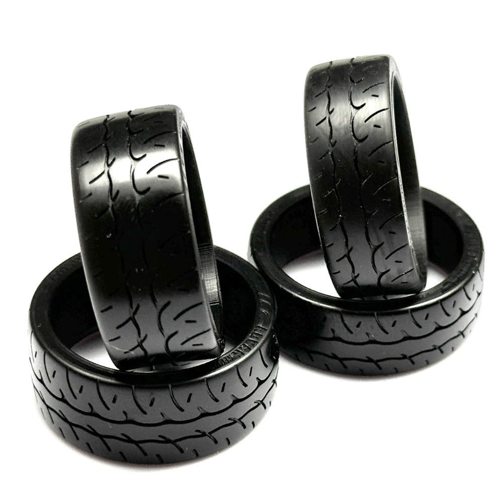 2Pcs 20mm22mm AD09 drift hard tire for 1/24 rc drift car