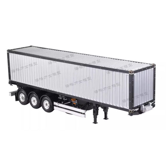 HERCULES 1/14 40ft Container Truck Frame Chassis with Plastic Container KIT HH-140405
