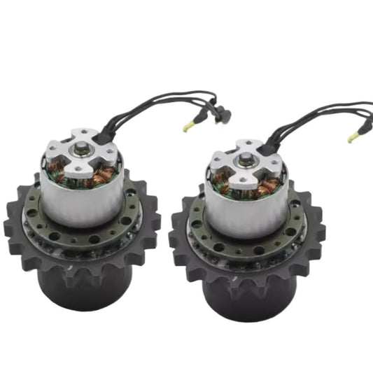 Planetary Drive Wheel Brushless Motor Metal Gear Repair Parts for CUT-914 Rc Hydraulic Excavator