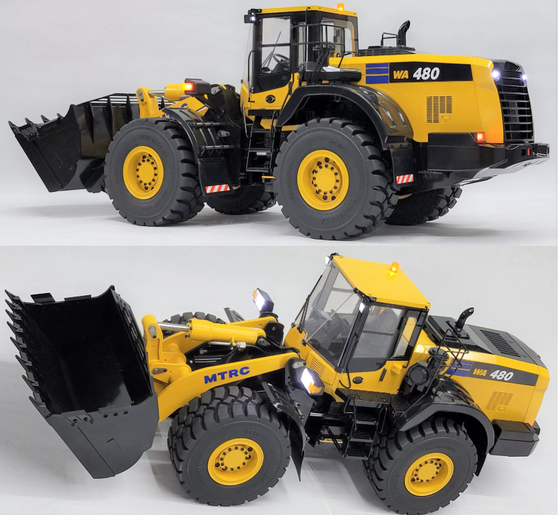 MTRC 1/14 RC All-Metal Hydraulic Brushless Engineering Forklift Loader WITH Sound LIGHT RTR