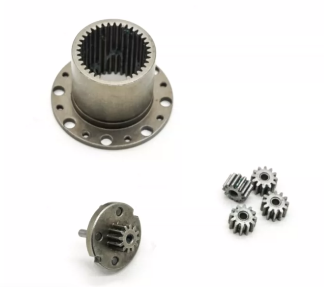 Planetary Drive Wheel Brushless Motor Metal Gear Repair Parts for CUT-914 Rc Hydraulic Excavator