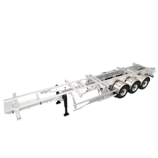 90CM 1/14 40ft Metal 3-axle Trailer for 1/14 Tamiya Trailer