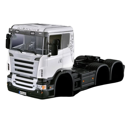 HERCULES 1/14 3 Axle Scania Low Roof Tractor Plastic Cab Kit