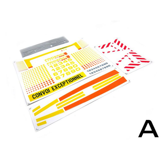 kaya 1/14 Tamiya 56375 56360 56362 FH16 Rc Tractor UV Sticker KUV004