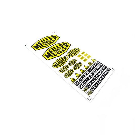 1/14 tamiya lesu rc truck MEILLER KIPPER UV sticker D421