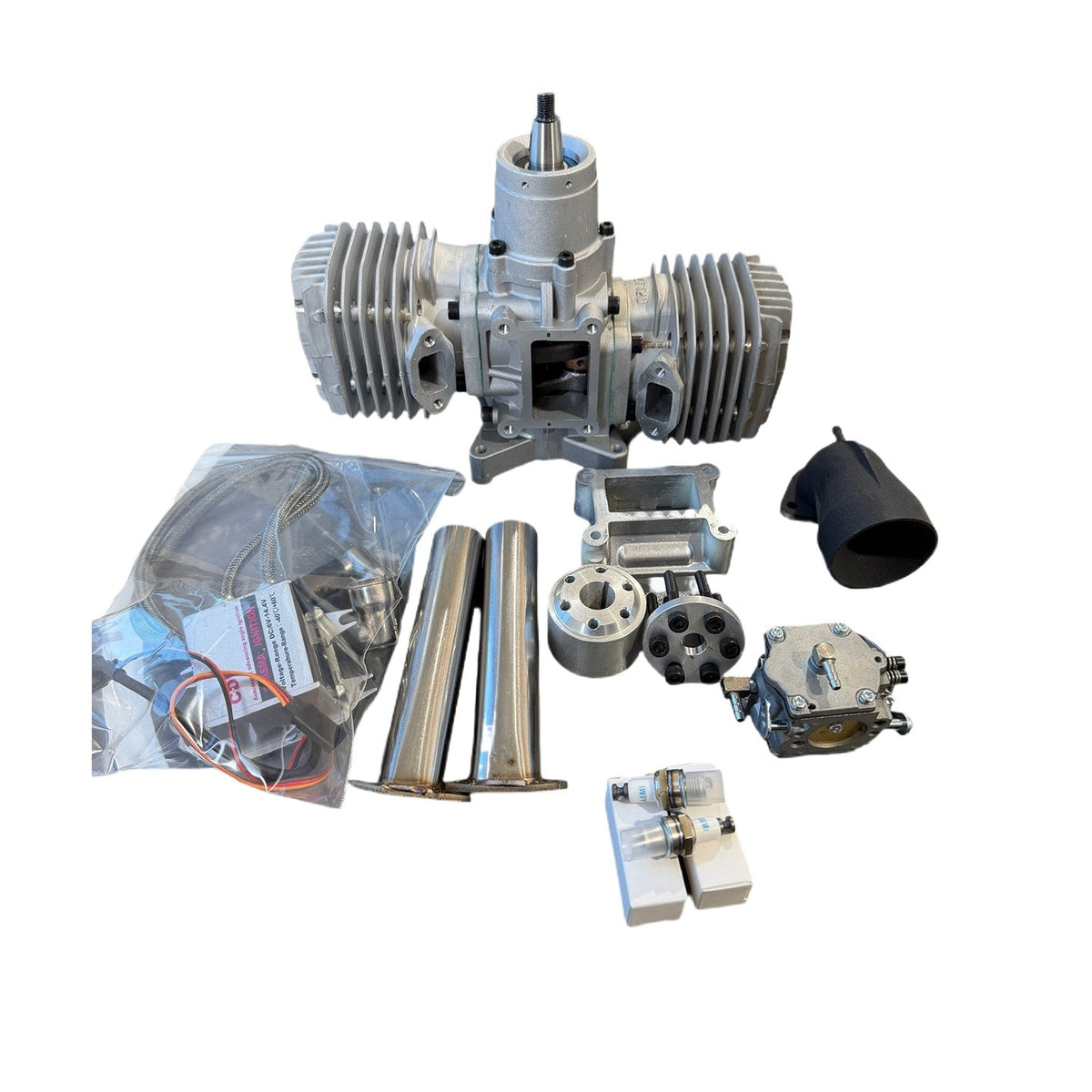 ZT Engine ZT-T170 RC Model Aircraft Fixed-wing 170cc Twin-cylinder Two-stroke Engine