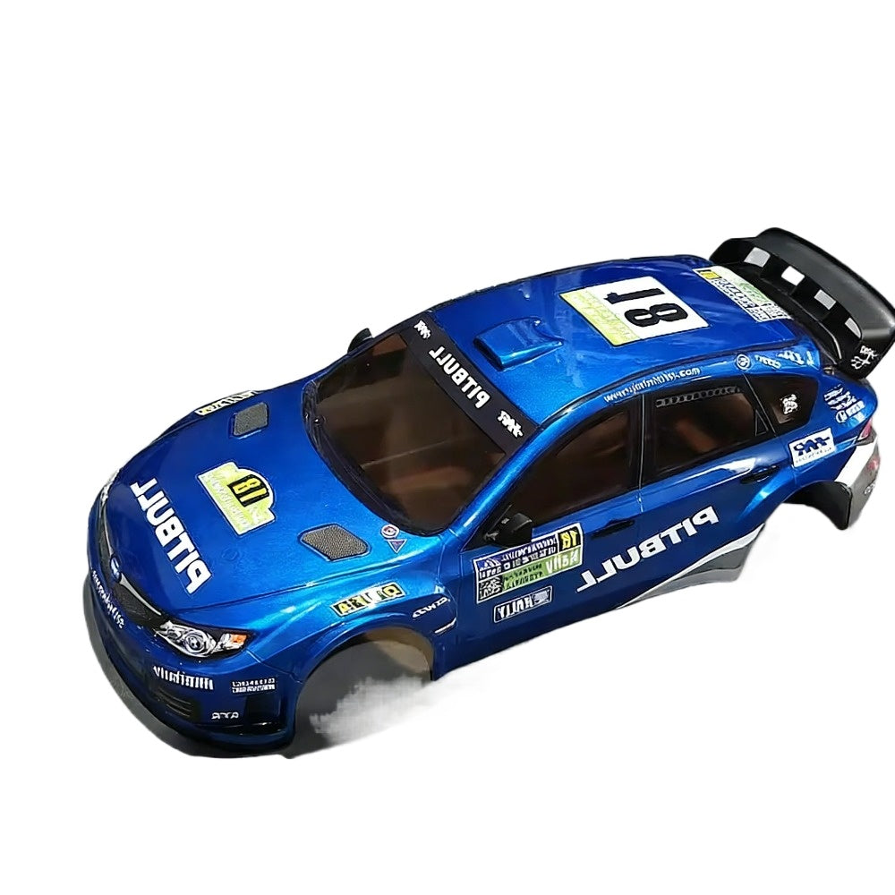 HNR H98349 Ready Assembled PVC Plastic Shell Fit H9804 Foxhound 1/10 RC Rally Car