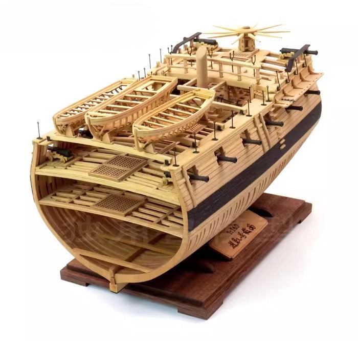 1/160 Mini Enterprise Wooden Model Full Rib Midsection