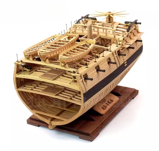1/160 Mini Enterprise Wooden Model Full Rib Midsection