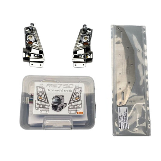 MFC-03 JV2.1 Dynamic Headlights for Tamiya Volvo FH16 750 56362 56360 Rc Tractor