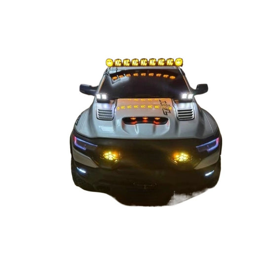 TRACTION HOBBY KING MOTOR LED Light Set for KM 1/8 RAM 1500 RC Crawler Roof Spotlights Op Part