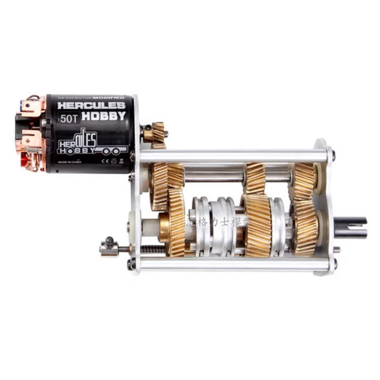 1/14 Tamiya Rc Tractor Gearbox Metal Gear Set Synchronizer
