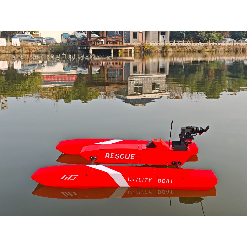 3D Printed RC Wind Powered Rescue Ship Boat RTR