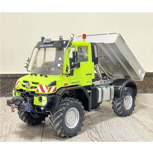 KABOLITE 1/14  K5501 4x4 RC Electric Dump Truck with Light Sound RTR