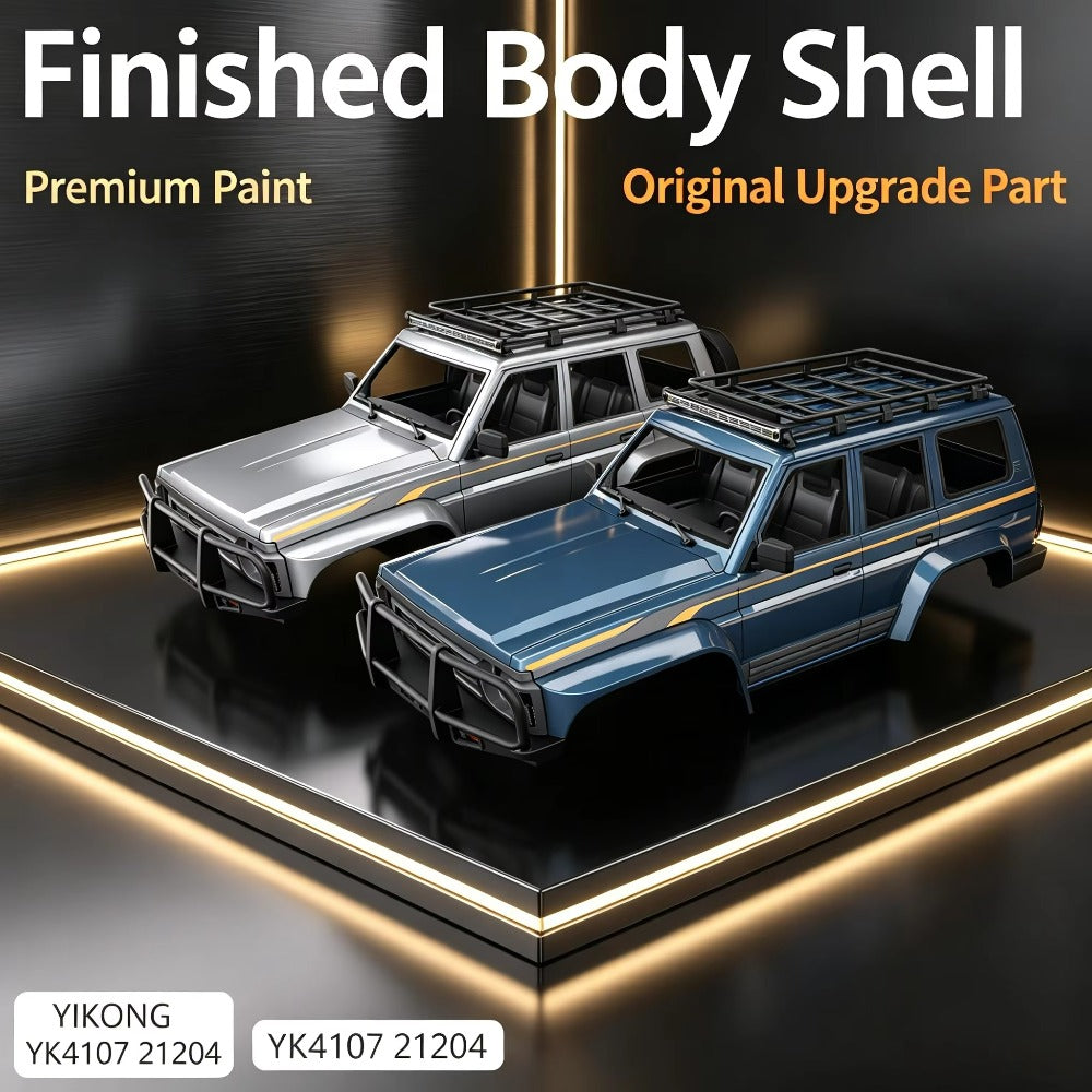 Yikong YK4107 1/10 Y60 RC Crawler Car Shell Assembly 21204 Painted Shell for 1/10 Trx4 Rc Car 324mm Wheelbase