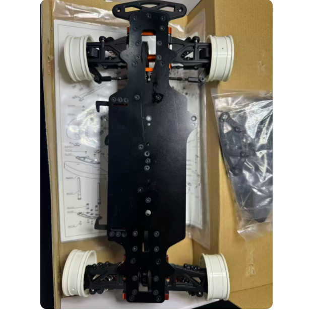 RGT 1/10 4WD R2 RC Drift Car CAR Frame Wheelbase 258mm KIT