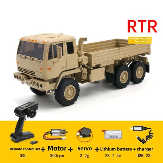 Orlandoo Hunter OH32M02  1:32 6X6 RC TRUCK Desert Yellow RTR
