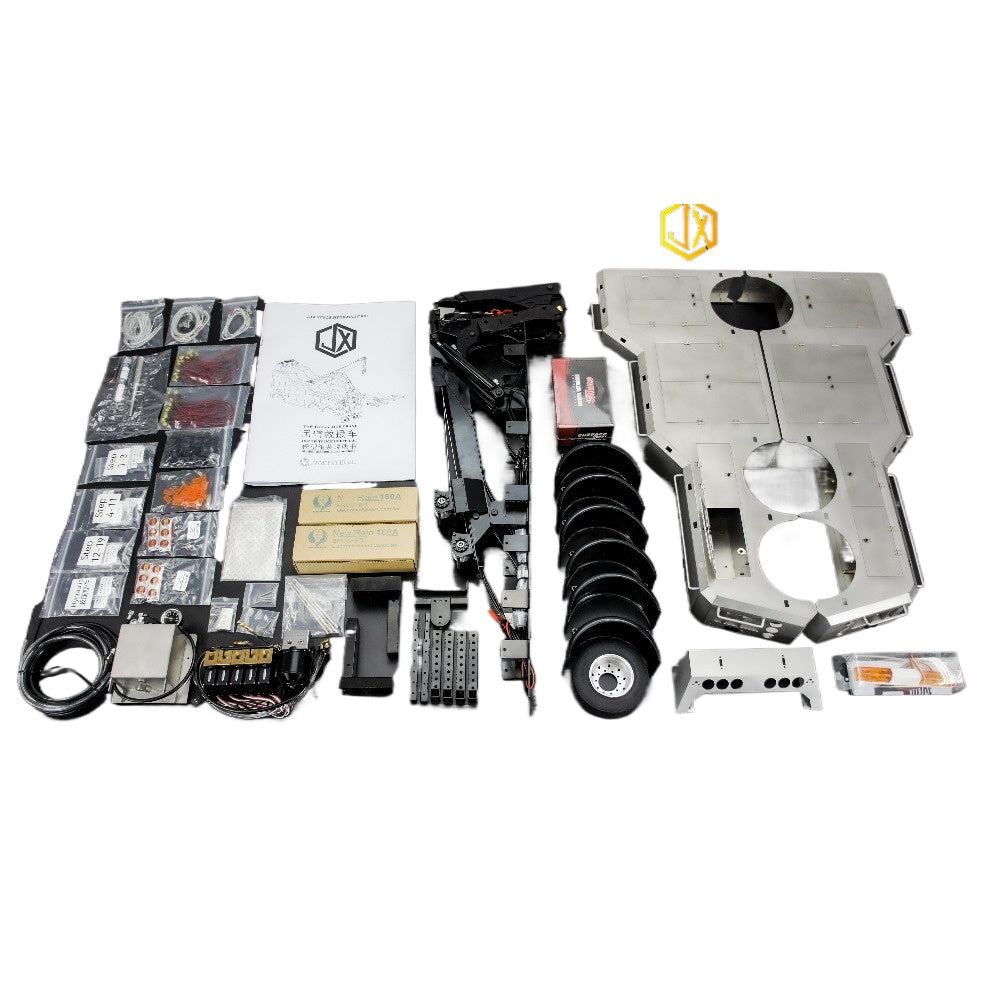 JXMODEL 1/14 RC Clearance Rescue Trailer Chassis Hydraulic Rescue Module Version 2.0 KIT